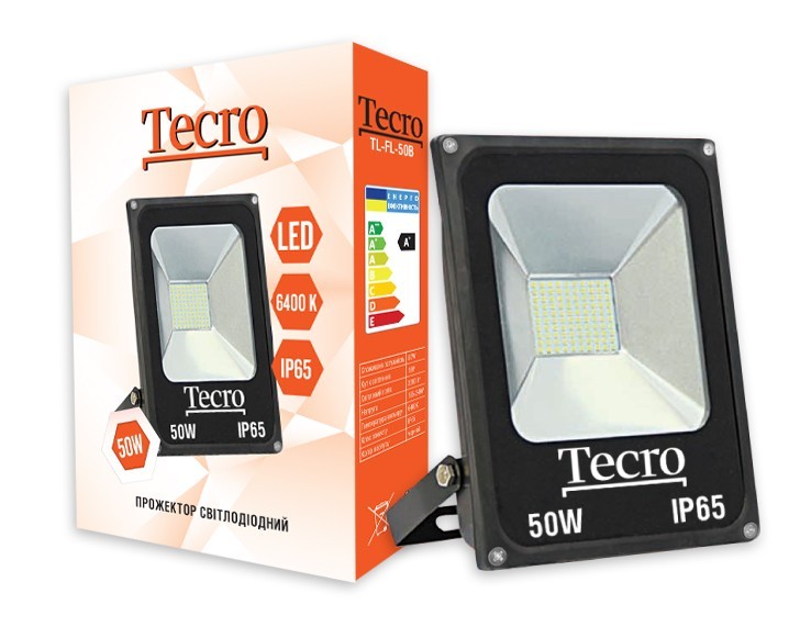 Прожектор светодиодный Tecro TL-FL-50B LED 50Вт 3500Лм 6400К холодный свет (TL-FL-50B)
Прожектор светодиодный Tecro TL-FL-50B LED 50Вт 3500Лм 6400К холодный свет (TL-FL-50B)