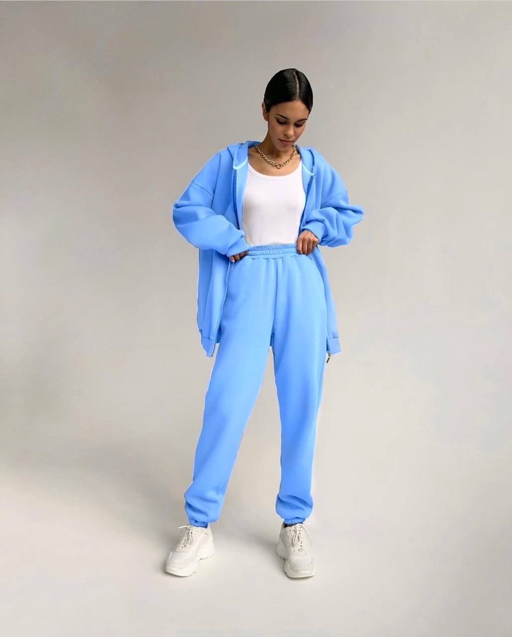 Спортивный костюм SMGstyle, (трехнитка на флисе 42-46 , рост 160 - 170 см) голубой
Спортивный костюм SMGstyle, (трехнитка на флисе 42-46 , рост 160 - 170 см) голубой