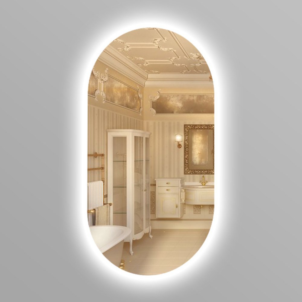 Зеркало в ванную SmartWorld Tina серия Lite с контурной LED подсветкой овальное 130x100x3см. (Lite-Tina-100x130)
Зеркало в ванную SmartWorld Tina серия Lite с контурной LED подсветкой овальное 130x100x3см. (Lite-Tina-100x130)