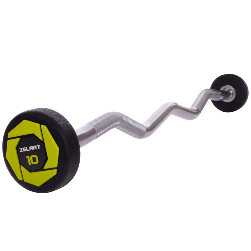 Штанга фиксированная изогнутая Modern Urethane Barbell 10кг, код: TA-2690-10-S52
Штанга фиксированная изогнутая Modern Urethane Barbell 10кг, код: TA-2690-10-S52