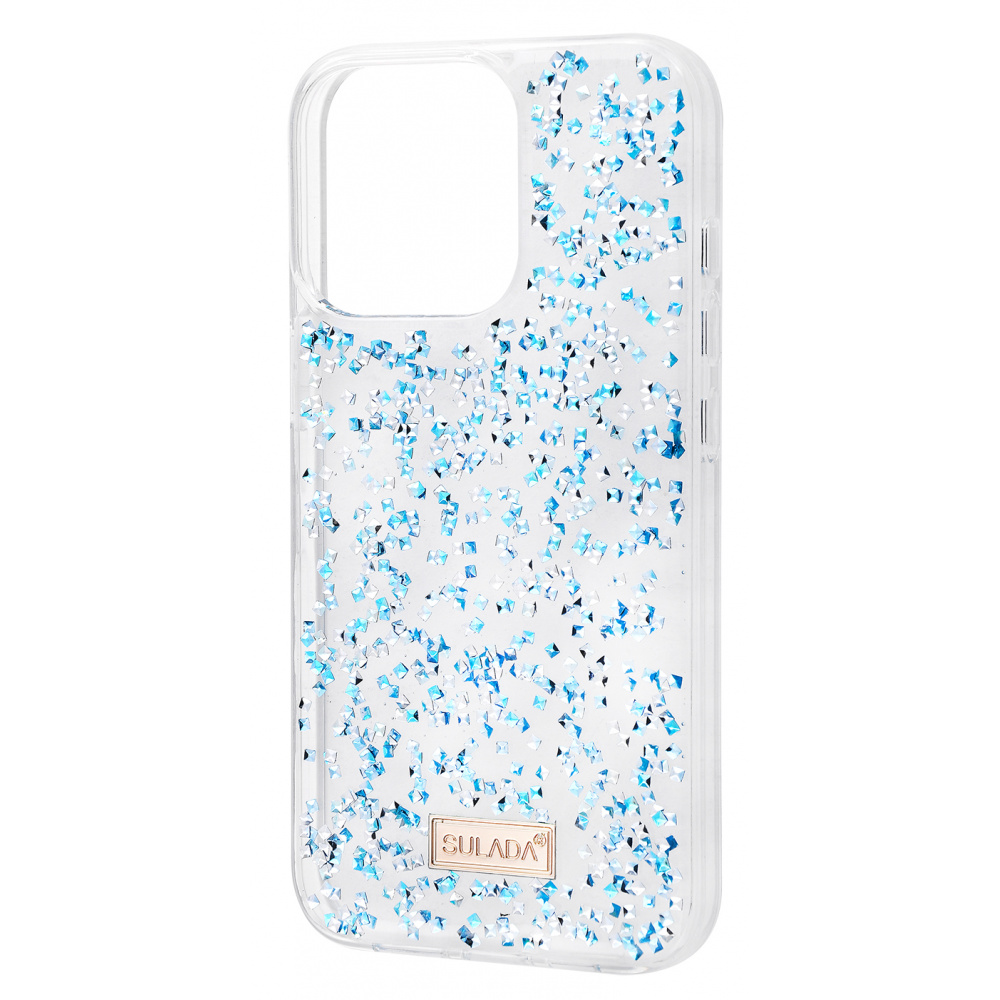 Чехол-накладка с камнями и блёстками SULADA Color Diamond iPhone 13 Pro Max blue Синий
Чехол-накладка с камнями и блёстками SULADA Color Diamond iPhone 13 Pro Max blue Синий