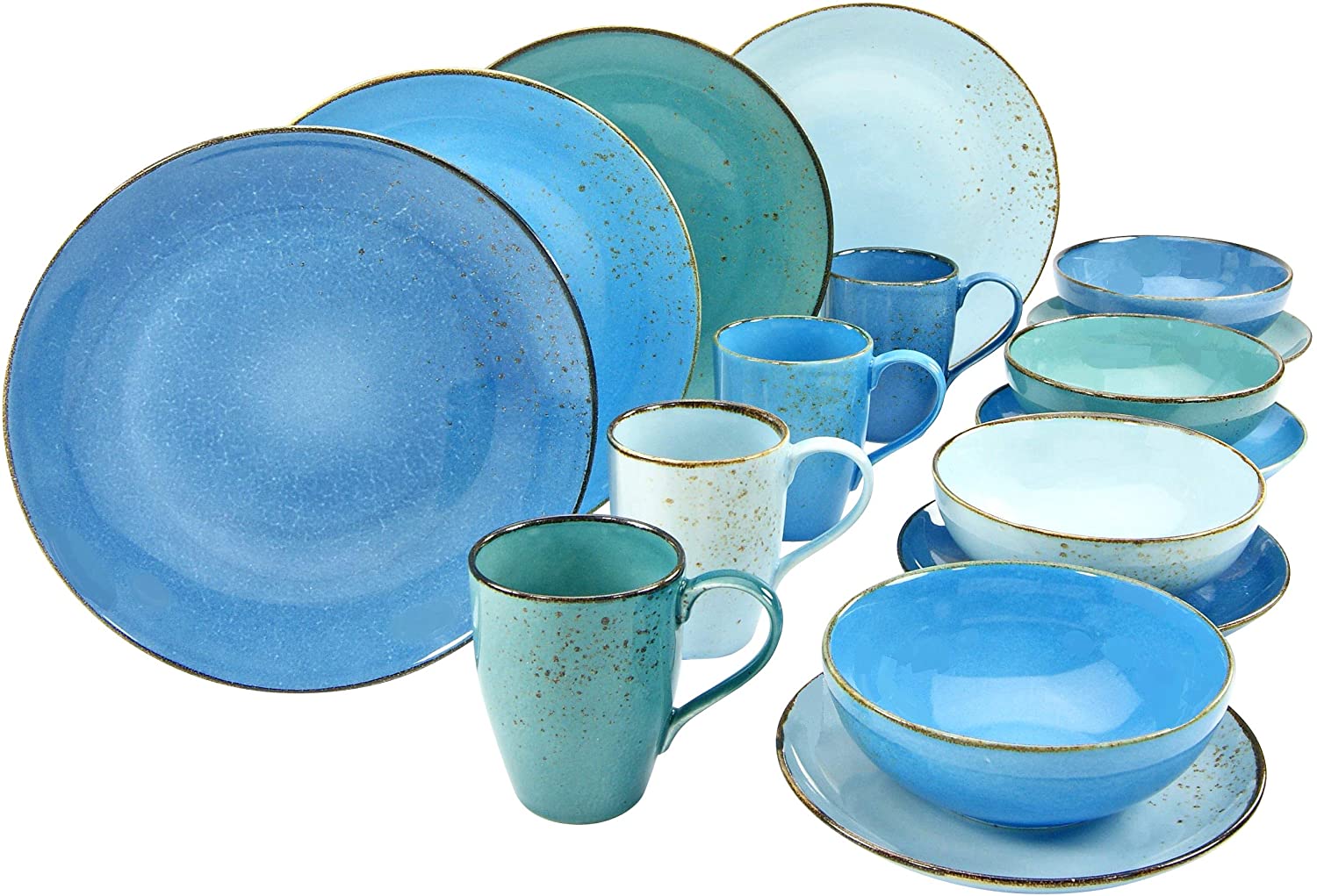 Набор столовой посуды CreaTable Nature Collection AQUA из 16 предметов керамогранит высокого качества
Набор столовой посуды CreaTable Nature Collection AQUA из 16 предметов керамогранит высокого качества