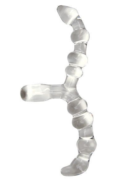 Двусторонний фаллоимитатор L 30 см, ? 3 см купить со скидкой в секс шопе  Фаллоимитаторы  Двухголовые