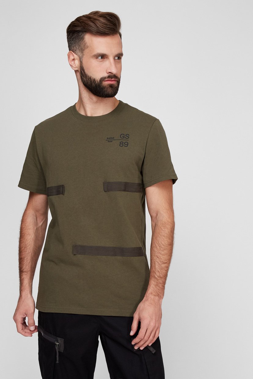 Мужская зеленая футболка Tape detail G-Star RAW D20385,C336, Мужская зеленая футболка Tape detail G-Star RAW S D20385,C336
Мужская зеленая футболка Tape detail G-Star RAW D20385,C336, Мужская зеленая футболка Tape detail G-Star RAW S D20385,C336