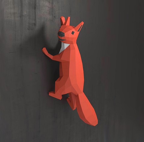 Паперкрафт бумажная модель Веселая белочка Papercraft Набор для создания 3д фигур
Паперкрафт бумажная модель Веселая белочка Papercraft Набор для создания 3д фигур