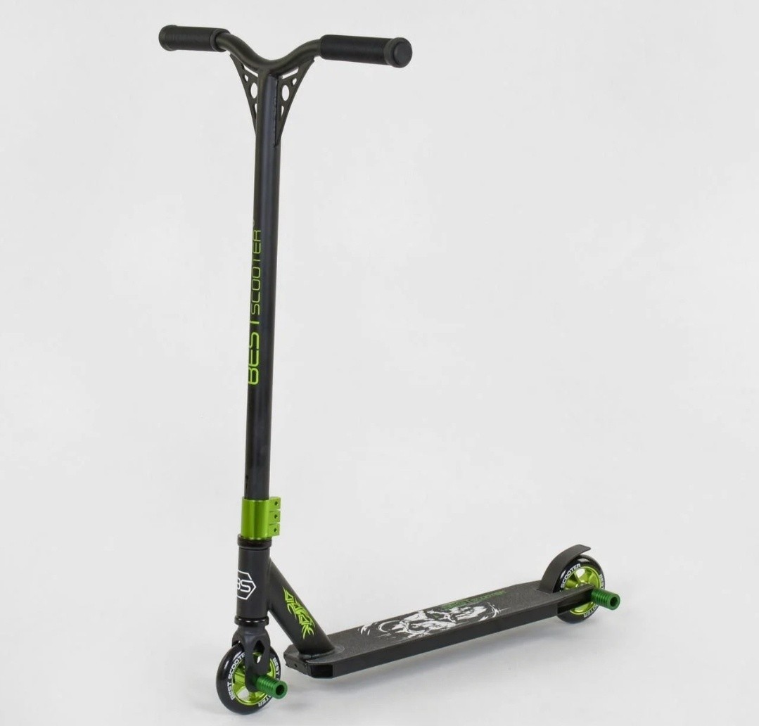 Самокат трюковый Best Scooter 443 двухколесный колеса 100 мм Черно-салатовый на АЛЮМИНИЕВЫХ ДИСКАХ
Самокат трюковый Best Scooter 443 двухколесный колеса 100 мм Черно-салатовый на АЛЮМИНИЕВЫХ ДИСКАХ