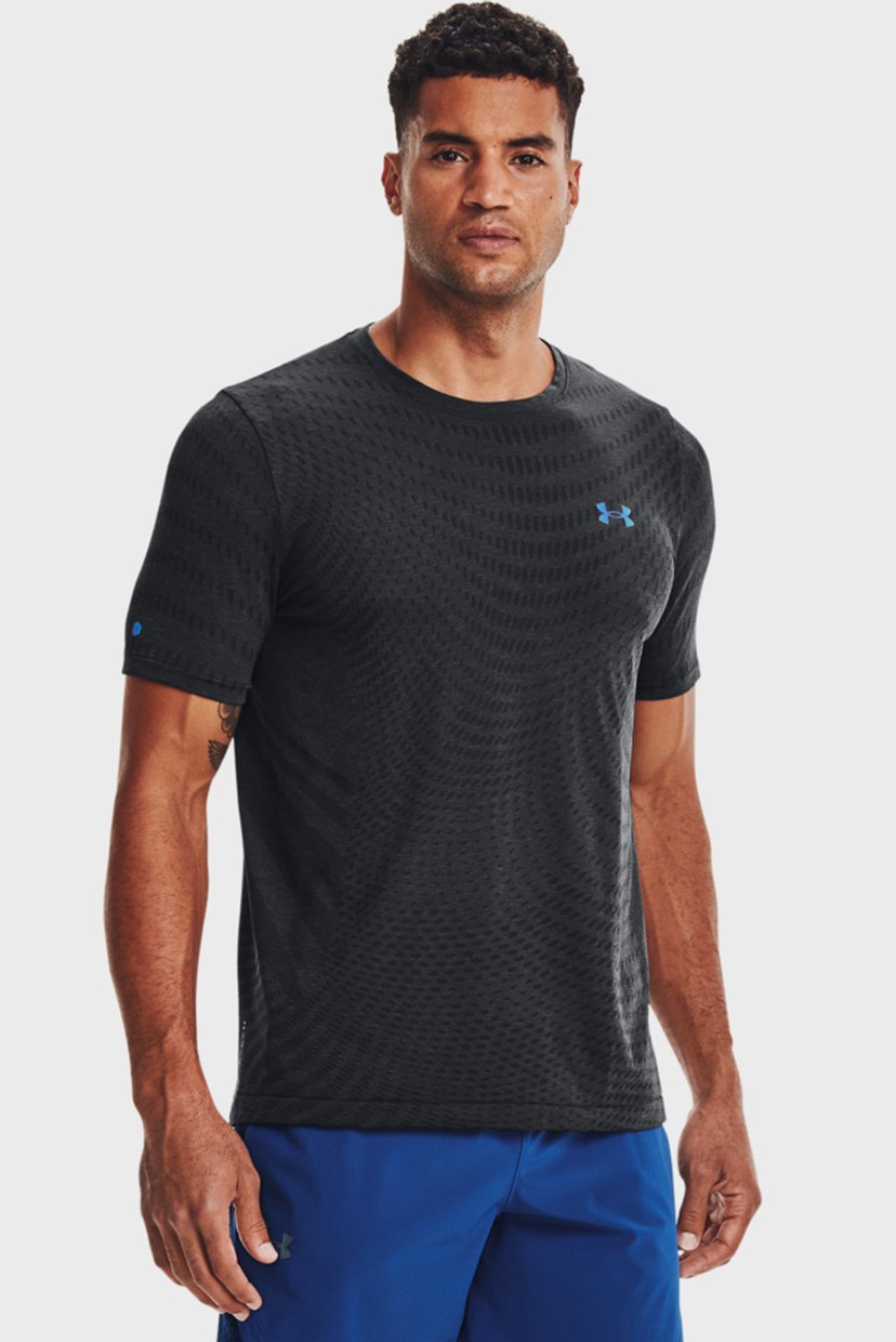 Мужская черная футболка UA Rush Seamless Illusion SS Under Armour MD 1366150-001
Мужская черная футболка UA Rush Seamless Illusion SS Under Armour MD 1366150-001