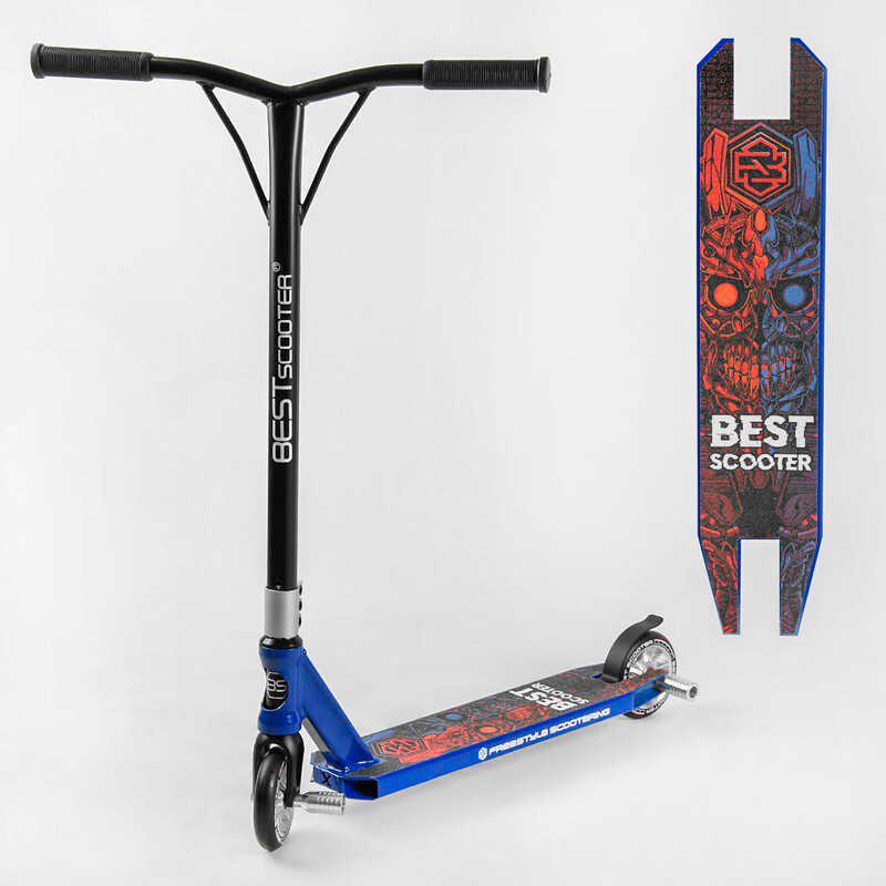 Самокат трюковый Best Scooter Freestyle 50352 HIC-система, пеги, алюминиевый диск и дека, колёса PU 110мм
Самокат трюковый Best Scooter Freestyle 50352 HIC-система, пеги, алюминиевый диск и дека, колёса PU 110мм