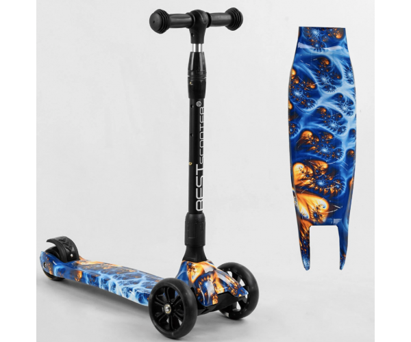 Трехколесный самокат Best Scooter Smart, усиленный, с широкими светящимися колесами, 54704
Трехколесный самокат Best Scooter Smart, усиленный, с широкими светящимися колесами, 54704