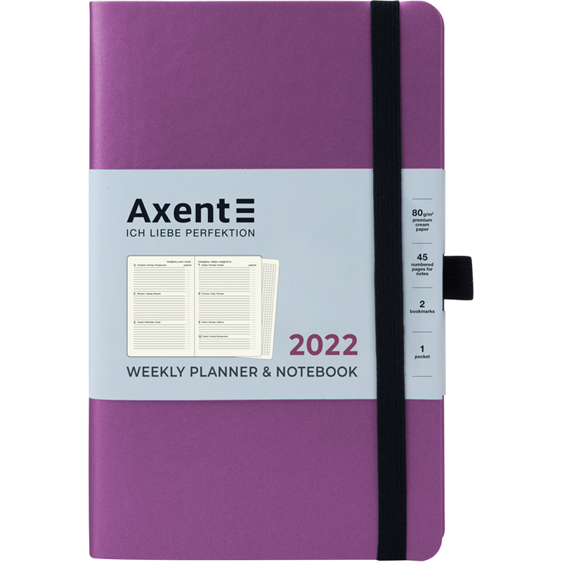 Еженедельник датированный Axent Partner Soft Skin 2022 А5- 96 листов фиолетовый (8506-22-11-A)
Еженедельник датированный Axent Partner Soft Skin 2022 А5- 96 листов фиолетовый (8506-22-11-A)