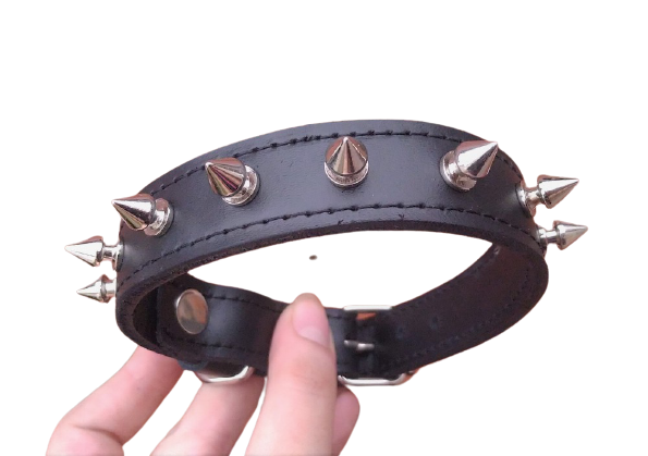 Кожаный черный ошейник с шипами "Lockdog" для средних пород собак ширина 18 мм размер М
Кожаный черный ошейник с шипами "Lockdog" для средних пород собак ширина 18 мм размер М