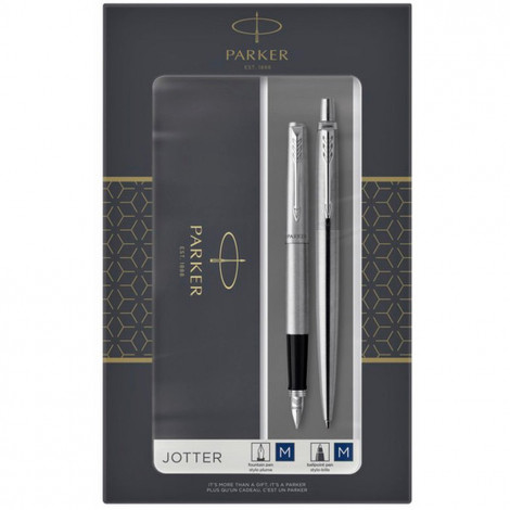 Набор ручек Parker JOTTER 17 SS CT FP+BP в подарочной упаковке DUOSETS 16 192b19
Набор ручек Parker JOTTER 17 SS CT FP+BP в подарочной упаковке DUOSETS 16 192b19