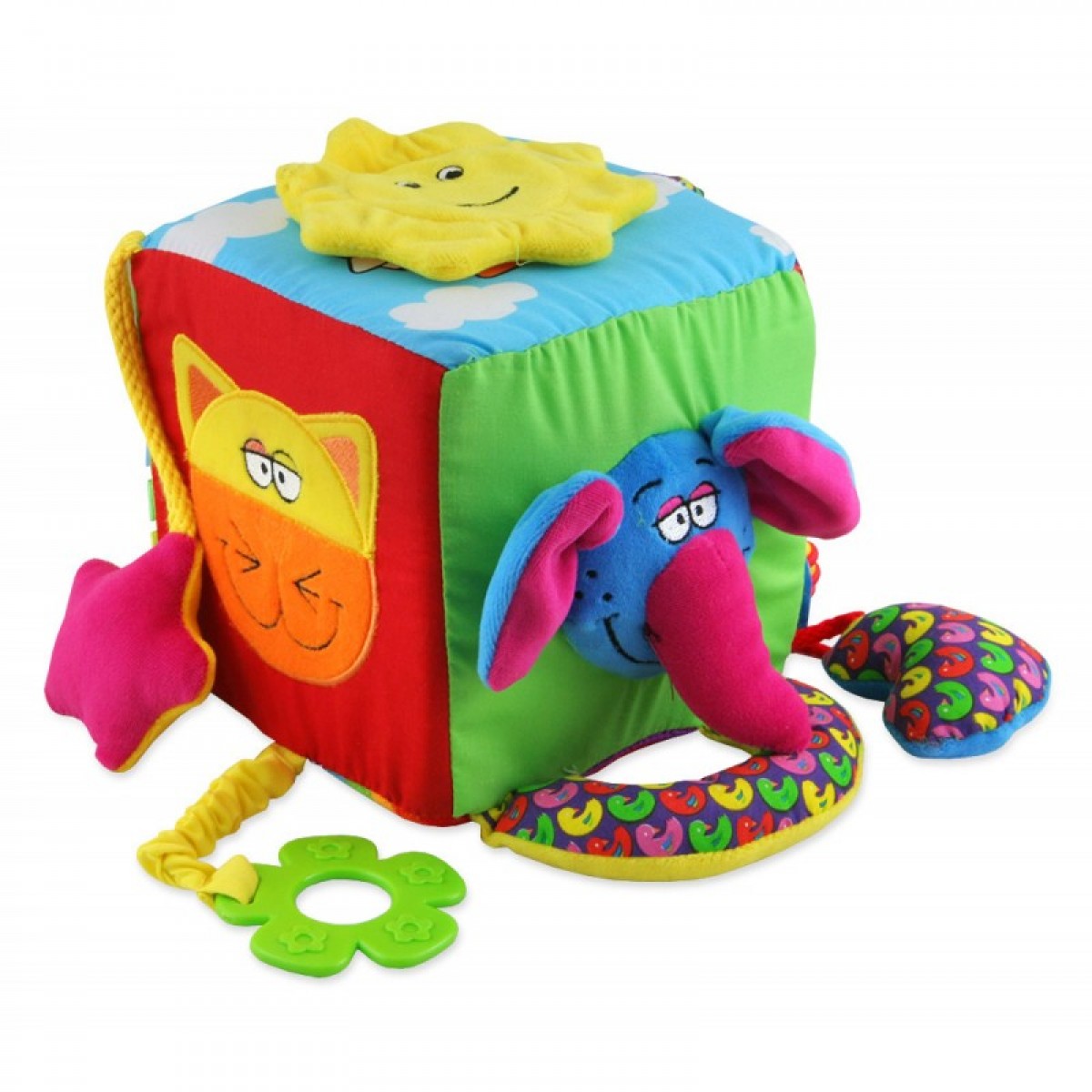 Кубик развивающий Baby Mix TE-8021 TE-8021A Разноцветный плюшевый со звуковыми эффектами 14 х 14 х 18 см
Кубик развивающий Baby Mix TE-8021 TE-8021A Разноцветный плюшевый со звуковыми эффектами 14 х 14 х 18 см