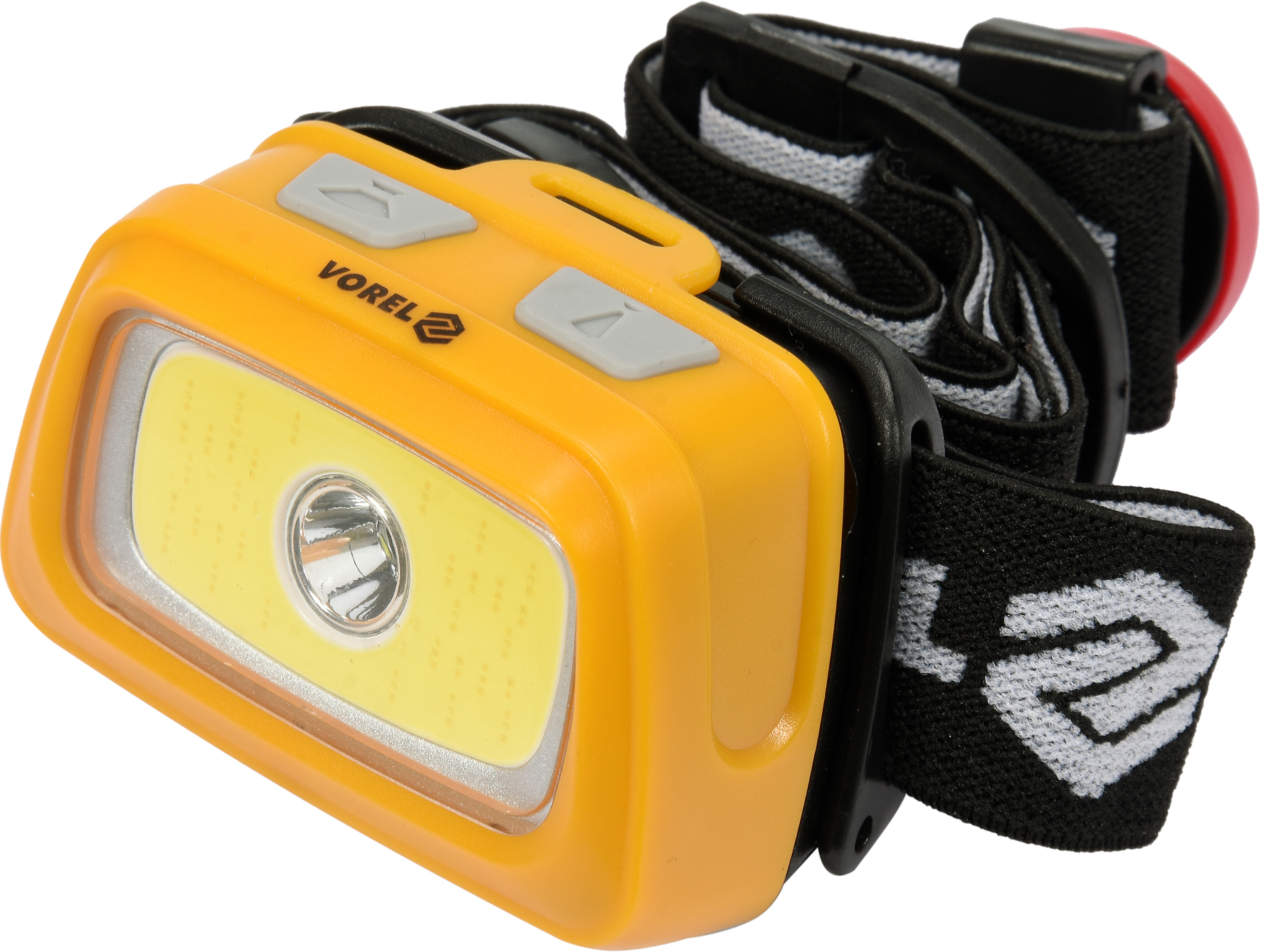 Фонарь на лоб XPE CREE + COB LED светодиодный 3 + 3 Вт 130+ 120 lm, 5 реж. живл.- 3 ААА батареек, 88678 VOREL
Фонарь на лоб XPE CREE + COB LED светодиодный 3 + 3 Вт 130+ 120 lm, 5 реж. живл.- 3 ААА батареек, 88678 VOREL