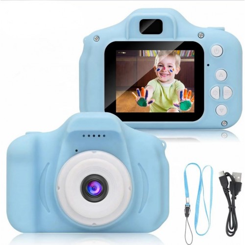 Детский Фотоаппарат Видеокамера Gm14 C Дисплеем 2.0 3Mpx, 1080P Hd Голубой (Ml)-
Детский Фотоаппарат Видеокамера Gm14 C Дисплеем 2.0 3Mpx, 1080P Hd Голубой (Ml)-