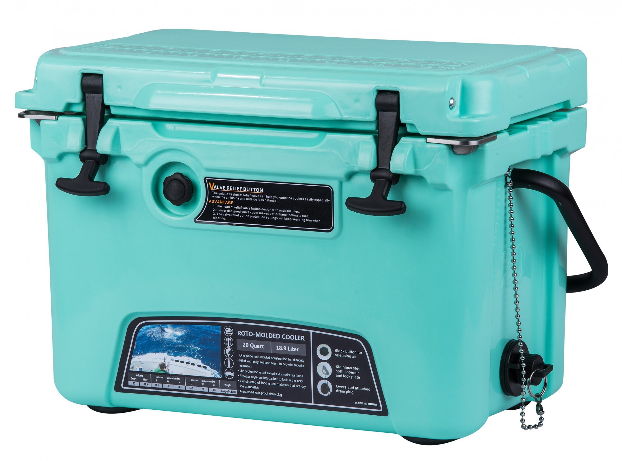 Термоконтейнер ACOOLA 18.9л бирюзовый (20QTSG)
Термоконтейнер ACOOLA 18.9л бирюзовый (20QTSG)