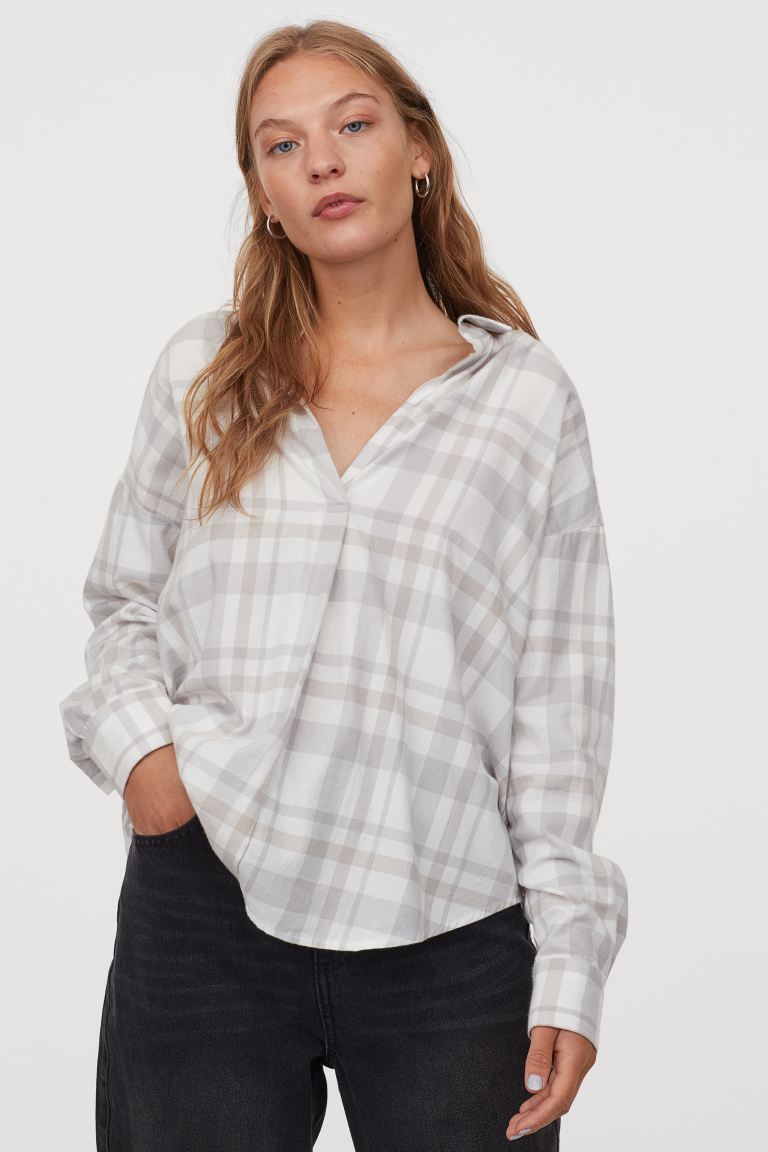 Фланелевая блузка H&M Натуральный белый/Клетка, Фланелевая блузка H&M L Натуральный белый/Клетка
Фланелевая блузка H&M Натуральный белый/Клетка, Фланелевая блузка H&M L Натуральный белый/Клетка