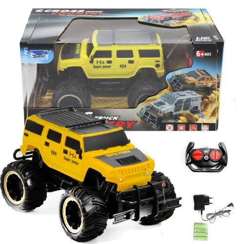 Джип на радиоуправлении "Cross", желтый
Джип на радиоуправлении "Cross", желтый