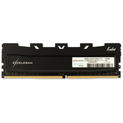 Модуль памяти для компьютера DDR4 16GB 2400 MHz Black Kudos eXceleram (EKBLACK4162417C)
Модуль памяти для компьютера DDR4 16GB 2400 MHz Black Kudos eXceleram (EKBLACK4162417C)