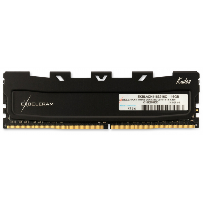Модуль памяти для компьютера DDR4 16GB 3200 MHz Black Kudos eXceleram (EKBLACK4163216C)
Модуль памяти для компьютера DDR4 16GB 3200 MHz Black Kudos eXceleram (EKBLACK4163216C)