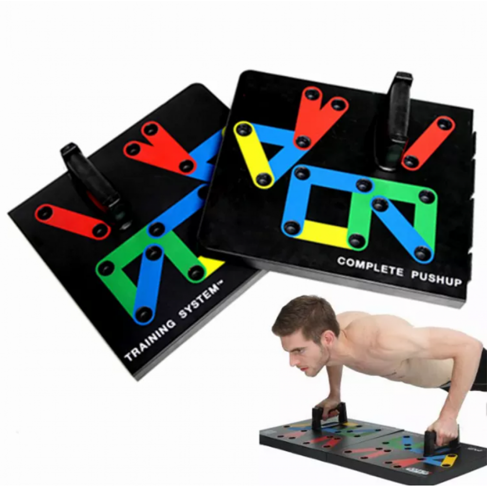 Доска для отжиманий Complete Push Up Training System 24 в 1, push up board | Упор подставка для отжиманий | тренажер
Доска для отжиманий Complete Push Up Training System 24 в 1, push up board | Упор подставка для отжиманий | тренажер