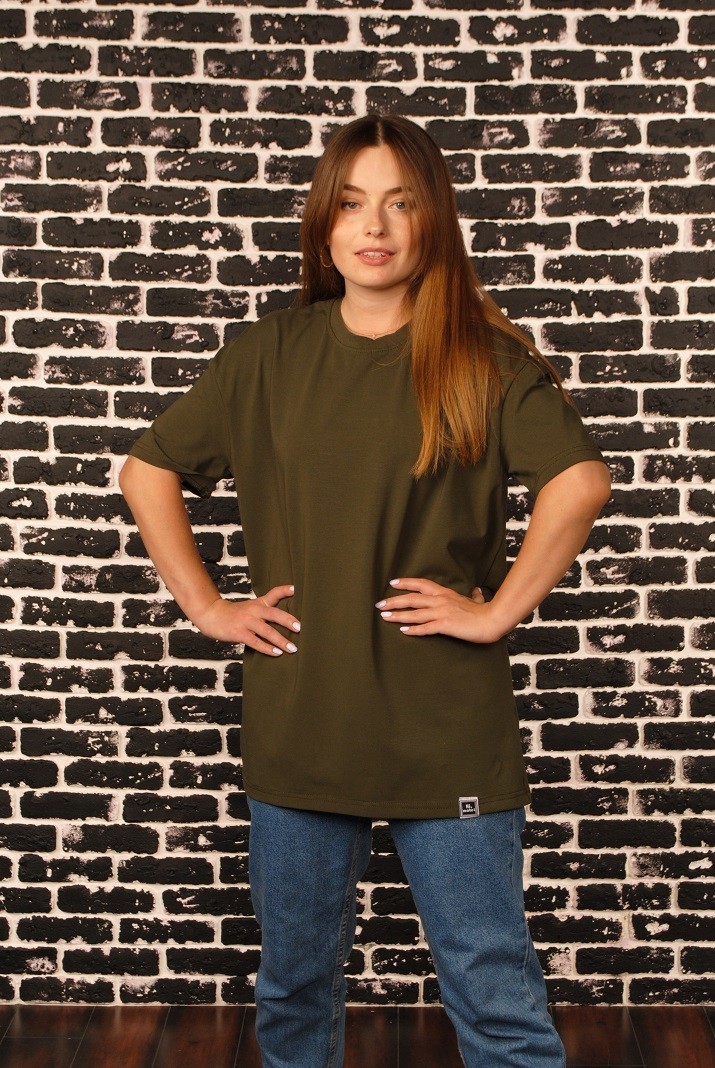 Футболка женская Oversize Hi Mate F3 хаки, Футболка женская Oversize Hi Mate F3 хаки L
Футболка женская Oversize Hi Mate F3 хаки, Футболка женская Oversize Hi Mate F3 хаки L