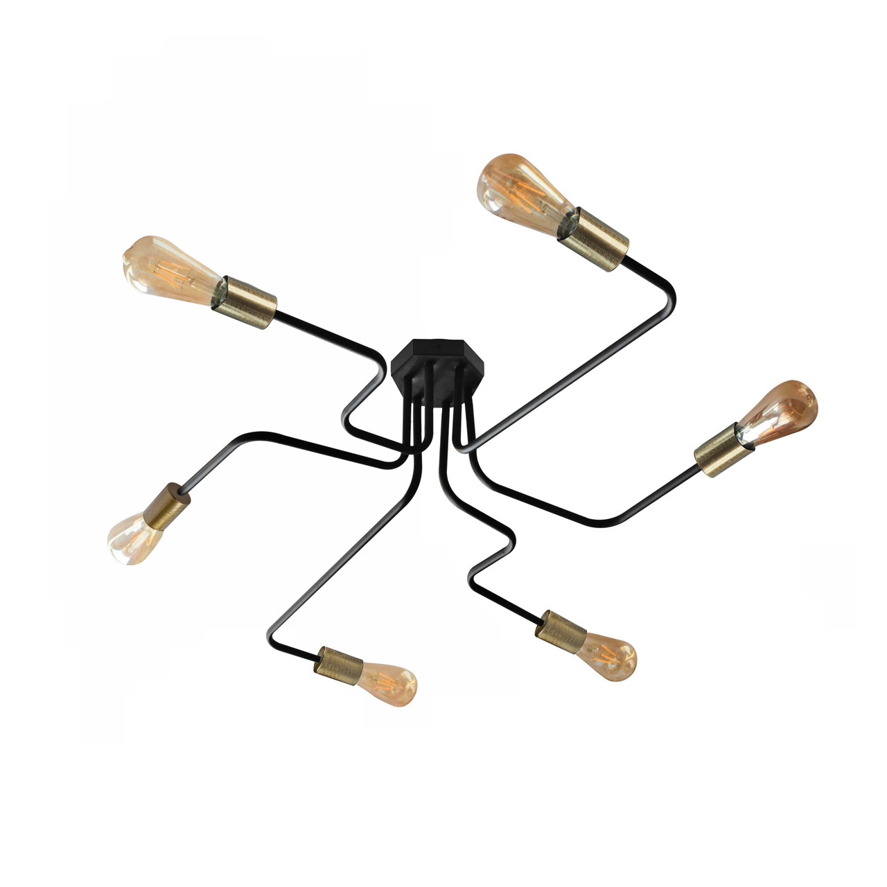 Люстра паук c бронзовыми патронами MSK Electric NL 10084/6 BK+BN Микросхема
Люстра паук c бронзовыми патронами MSK Electric NL 10084/6 BK+BN Микросхема