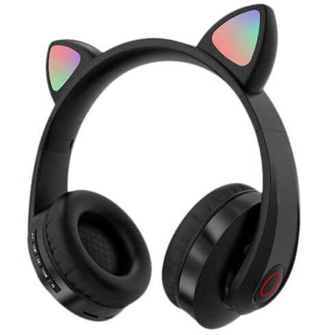 Беспроводные MP3 Наушники с Ушками с подсветкой + FM-Радио + MicroSD с микрофоном Cat KD-58M Черный
Беспроводные MP3 Наушники с Ушками с подсветкой + FM-Радио + MicroSD с микрофоном Cat KD-58M Черный