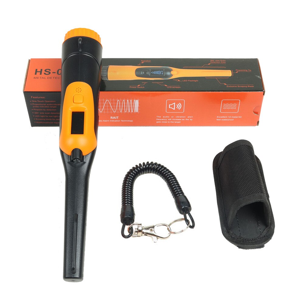 Пинпоинтер Metal Detector HS-09 - Водонепроницаемый ручной металлоискатель, целеуказатель
Пинпоинтер Metal Detector HS-09 - Водонепроницаемый ручной металлоискатель, целеуказатель