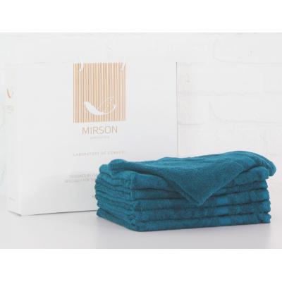 Полотенце MirSon набор банных №5074 Elite SoftNess Darkemerald 70х140 6 шт 
Полотенце MirSon набор банных №5074 Elite SoftNess Darkemerald 70х140 6 шт
