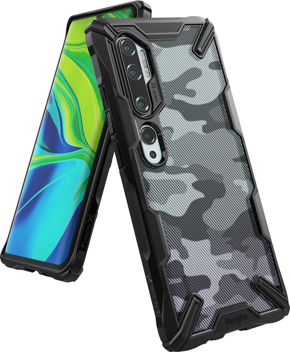 Панель Ringke Fusion X для Xiaomi Mi Note 10/Note 10 Pro/CC9 Pro Camo Black
Панель Ringke Fusion X для Xiaomi Mi Note 10/Note 10 Pro/CC9 Pro Camo Black