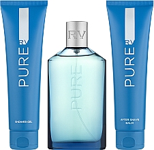 Roberto Verino Rv Pure Man Набор (Туалетная вода 150 ml + Бальзам после бритья 150 ml + Гель для душа 150 ml) (8431003004221)
Roberto Verino Rv Pure Man Набор (Туалетная вода 150 ml + Бальзам после бритья 150 ml + Гель для душа 150 ml) (8431003004221)