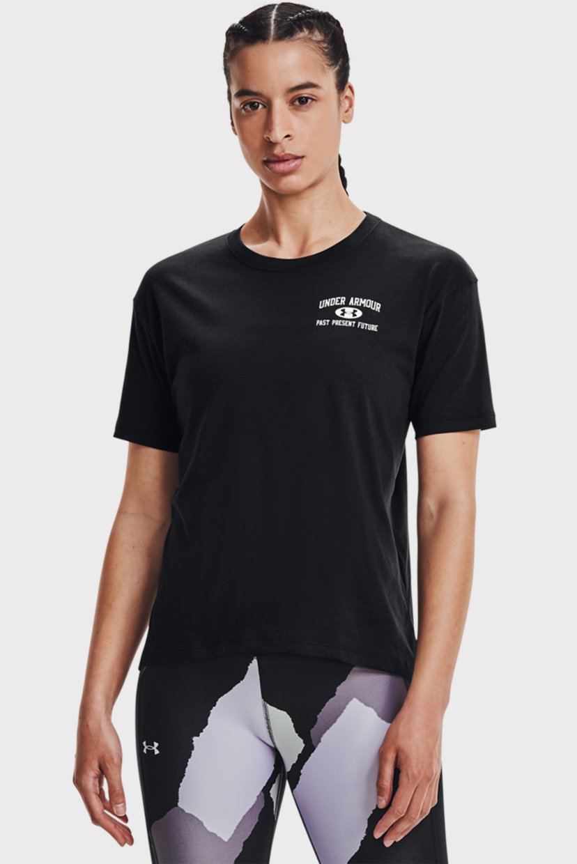 Женская черная футболка IWD Graphic Under Armour 1361083-001, Женская черная футболка IWD Graphic Under Armour M 1361083-001
Женская черная футболка IWD Graphic Under Armour 1361083-001, Женская черная футболка IWD Graphic Under Armour M 1361083-001