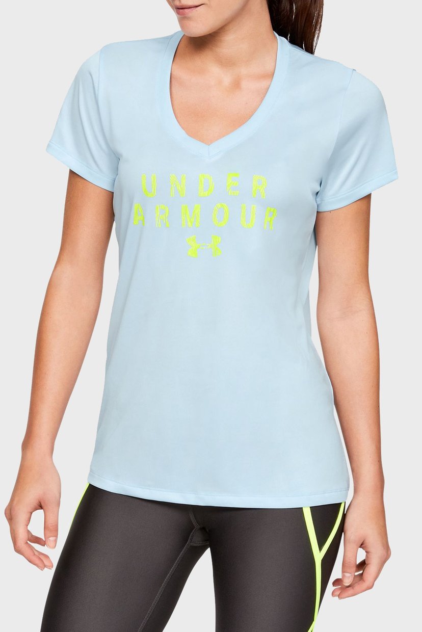 Женская голубая футболка Tech SSV Graphic Under Armour 1328881-451, Женская голубая футболка Tech SSV Graphic Under Armour XS 1328881-451
Женская голубая футболка Tech SSV Graphic Under Armour 1328881-451, Женская голубая футболка Tech SSV Graphic Under Armour XS 1328881-451