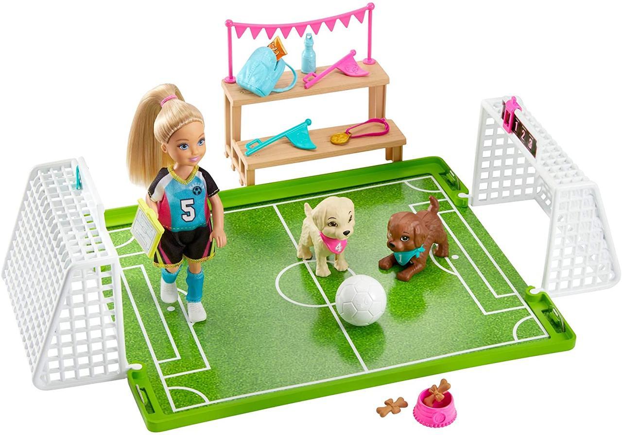 Кукла Барби Челси игра в футбол Barbie Dreamhouse Adventures Chelsea Doll in Soccer Uniform
Кукла Барби Челси игра в футбол Barbie Dreamhouse Adventures Chelsea Doll in Soccer Uniform