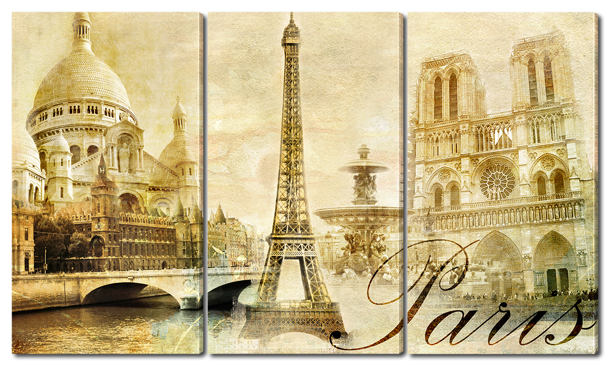 Модульная картина Interno Холст Красоты Парижа 164x93см 
Модульная картина Interno Холст Красоты Парижа 164x93см