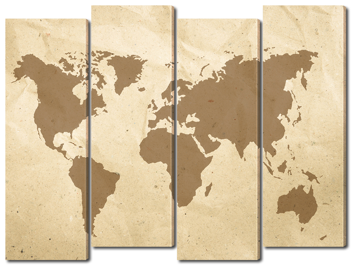 Модульная картина Interno Эко кожа Карта мира без маркировки 124х94см
Модульная картина Interno Эко кожа Карта мира без маркировки 124х94см
