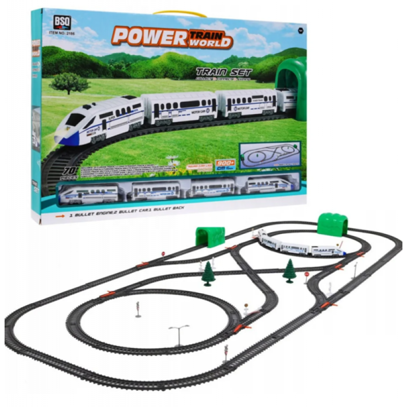 Железная дорога BSQ Power Train World со звуковыми, световыми эффектами и аксессуарами (2186ALB)
Железная дорога BSQ Power Train World со звуковыми, световыми эффектами и аксессуарами (2186ALB)