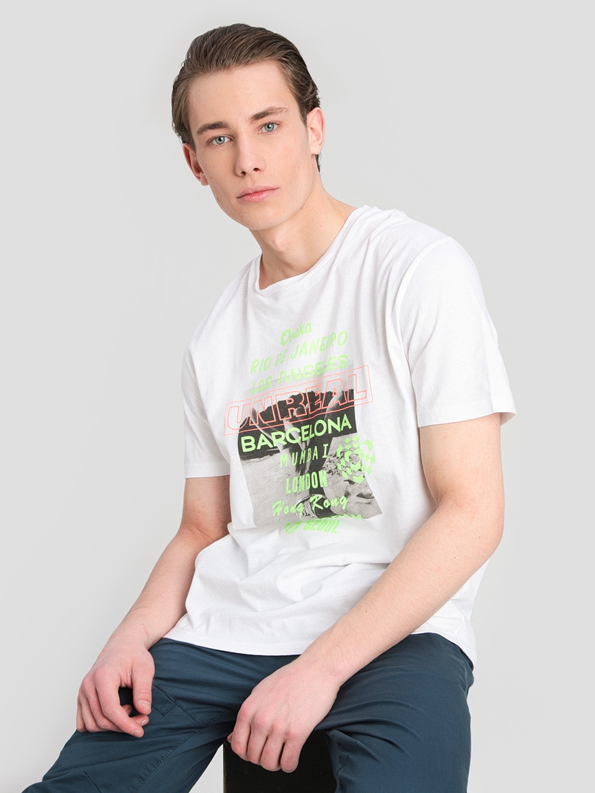 Футболка O'STIN Studio BRLBFM83U4-00 Белая, Футболка O'STIN Studio BRLBFM83U4-00 S Белая
Футболка O'STIN Studio BRLBFM83U4-00 Белая, Футболка O'STIN Studio BRLBFM83U4-00 S Белая