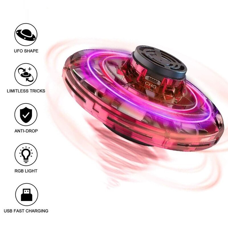 Антистресс фиджет спиннер FlyNova Fidget Spinner PTW UFO летающий спинер красный (1008797-Red)
Антистресс фиджет спиннер FlyNova Fidget Spinner PTW UFO летающий спинер красный (1008797-Red)