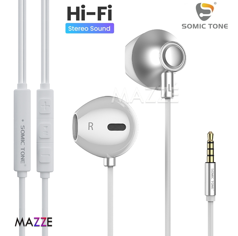 Проводные Наушники Вкладыши (1.2м) 3.5mm с Микрофоном Стерео Гарнитура Для Телефона Смартфона Ноутбука SomicTone D15 Серый
Проводные Наушники Вкладыши (1.2м) 3.5mm с Микрофоном Стерео Гарнитура Для Телефона Смартфона Ноутбука SomicTone D15 Серый
