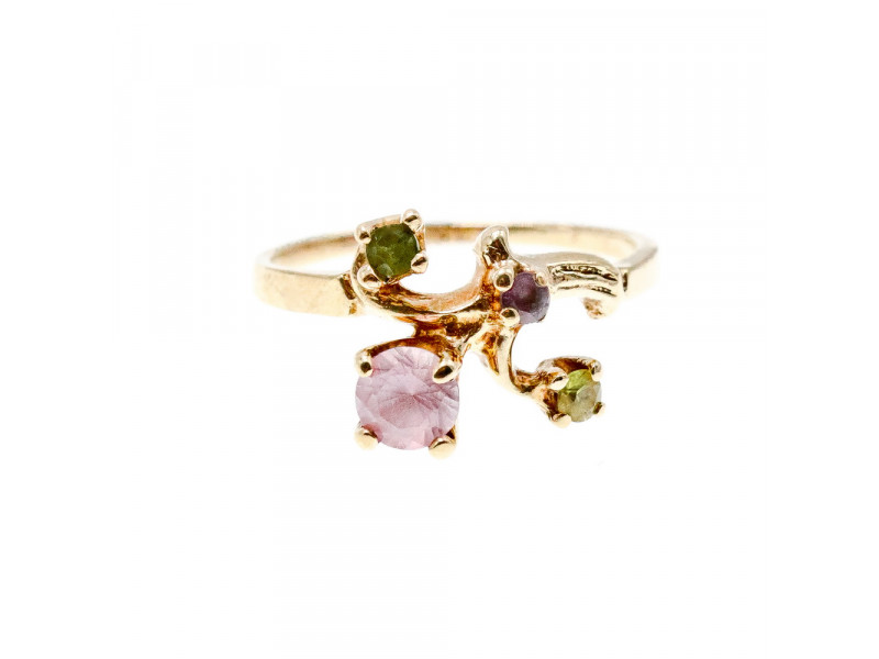 Золотое кольцо с камнями морганит иолит цитрин и хризолит Натуральный Sky Jewelry 003348 
Золотое кольцо с камнями морганит иолит цитрин и хризолит Натуральный Sky Jewelry 003348