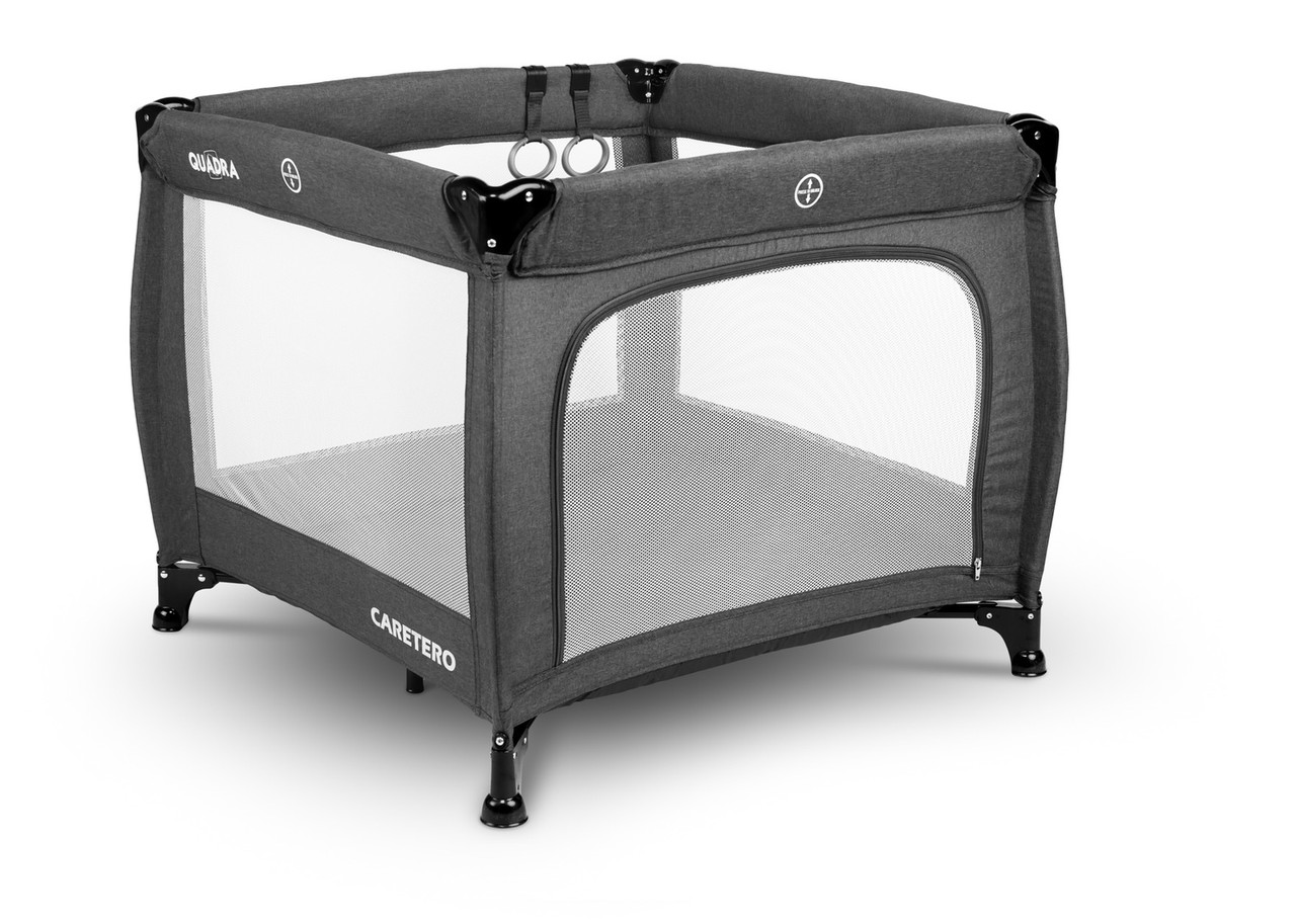 Манеж Caretero Quadra Graphite складной с боковым входом и матрасом + 2 кольца и сумка для транспортировки
Манеж Caretero Quadra Graphite складной с боковым входом и матрасом + 2 кольца и сумка для транспортировки