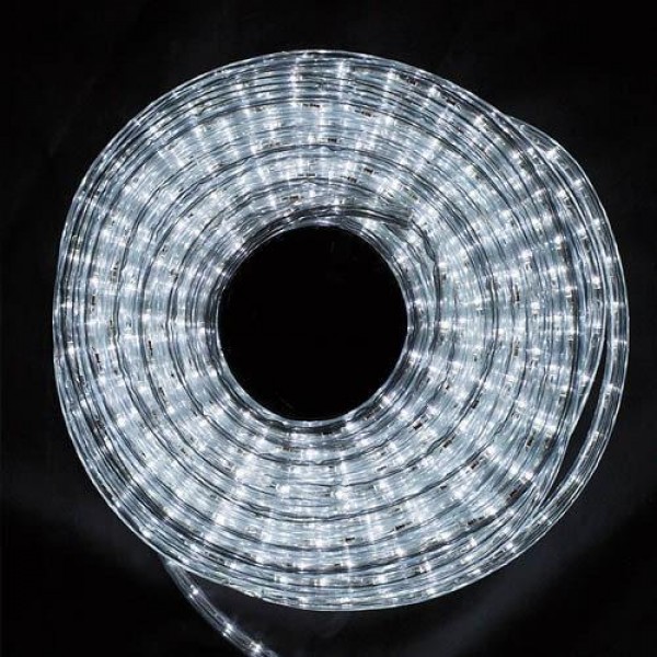 Светодиодная LED уличная новогодняя гирлянда XMAS ROPE JiaMei прозрачный шланг 10 м Белая
Светодиодная LED уличная новогодняя гирлянда XMAS ROPE JiaMei прозрачный шланг 10 м Белая
