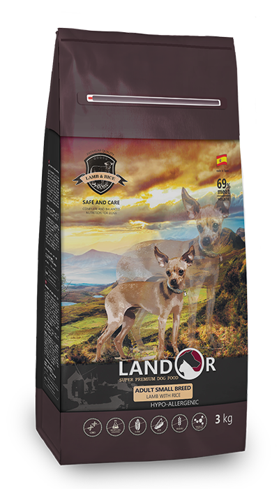 Сухой корм Landor Adult Small Breed Lamb для взрослых собак мелких пород ягненок 3 кг
Сухой корм Landor Adult Small Breed Lamb для взрослых собак мелких пород ягненок 3 кг