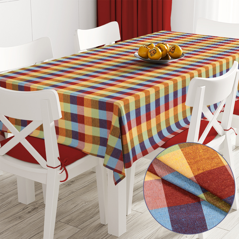 Скатерть в клетку Time Textile Marissa Color 3 см Разноцветный TT108032 140x200
Скатерть в клетку Time Textile Marissa Color 3 см Разноцветный TT108032 140x200