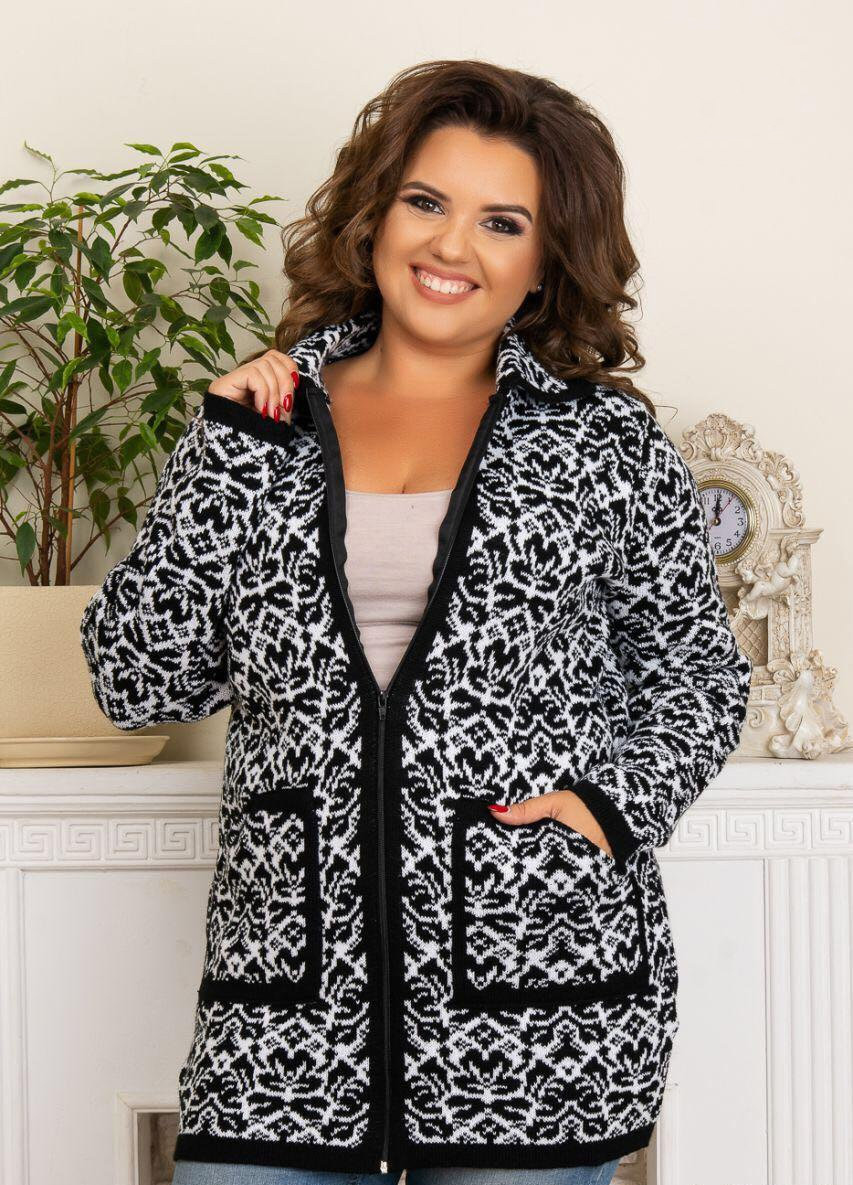 Fashions • Женский кардиган Kadry Fashions - черно-белый (841/843-аш, Fashions • Женский кардиган Kadry Fashions 54-58 черно-белый (841/843-аш)
Fashions • Женский кардиган Kadry Fashions - черно-белый (841/843-аш, Fashions • Женский кардиган Kadry Fashions 54-58 черно-белый (841/843-аш)