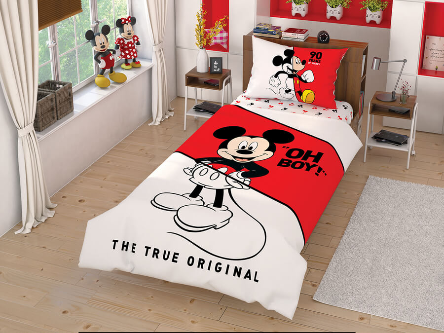 Детский и подростковый комплект TAC Mickey Mouse Cek Ранфорс / простынь на резинке 160 x 220 см
Детский и подростковый комплект TAC Mickey Mouse Cek Ранфорс / простынь на резинке 160 x 220 см