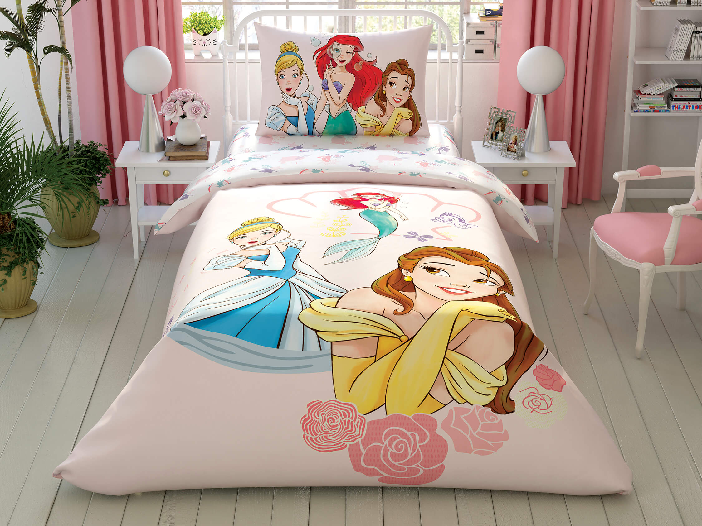 Детский и подростковый комплект TAC Princess Girl Power Ранфорс / простынь на резинке 160 x 220 см
Детский и подростковый комплект TAC Princess Girl Power Ранфорс / простынь на резинке 160 x 220 см