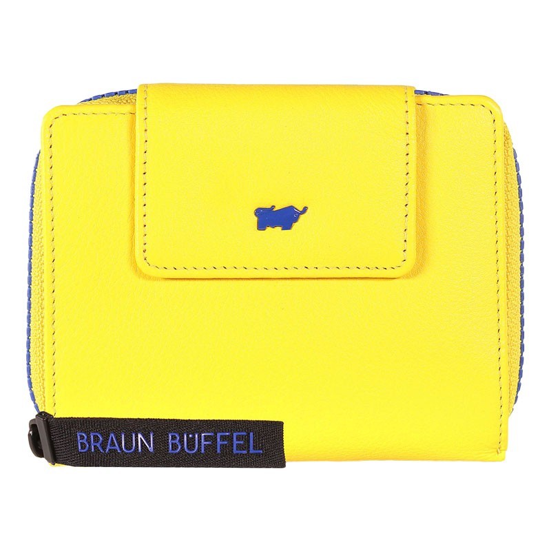Портмоне женское Braun Bueffel CAPRI с клапаном на кнопке и отделением на молнии 8 к. желтое 12х10.2x3.4 см (44554-134-070)
Портмоне женское Braun Bueffel CAPRI с клапаном на кнопке и отделением на молнии 8 к. желтое 12х10.2x3.4 см (44554-134-070)